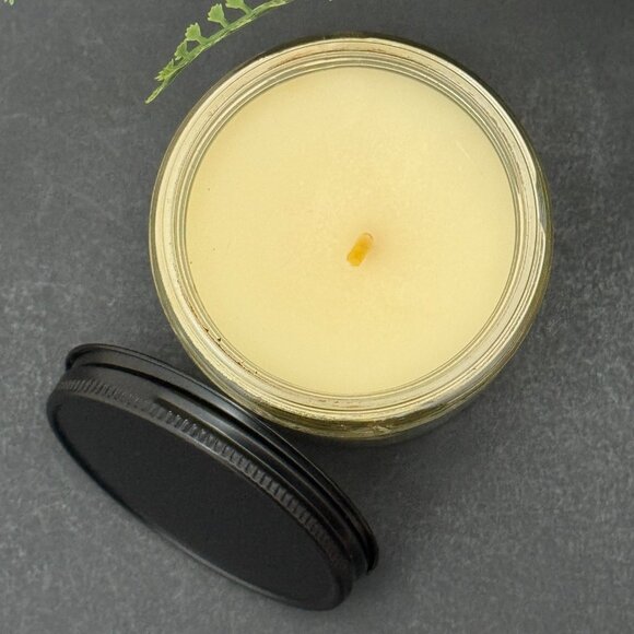 BBW Iced Lemon Pound Cake Bath & Body Works Mason Jar Single Wick Candle - Picture 6 of 10